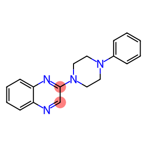 Quinoxaline, 2-(4-phenyl-1-piperazinyl)-