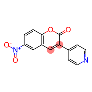 6-Nitro-3-(4-pyridyl)coumarin