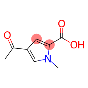 1H-Pyrrole-2-carboxylic acid, 4-acetyl-1-methyl- (9CI)