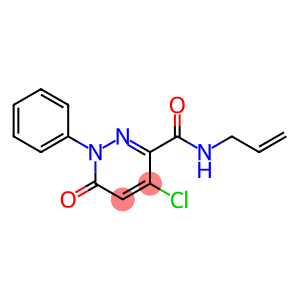 4-chloro-6-oxo-1-phenyl-N-(prop-2-en-1-yl)-1,6-dihydropyridazine-3-carboxamide