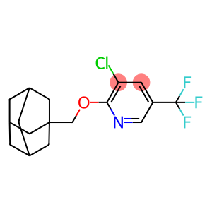 Pyridine, 3-chloro-2-(tricyclo[3.3.1.13,7]dec-1-ylmethoxy)-5-(trifluoromethyl)-