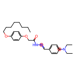 N'-[4-(diethylamino)benzylidene]-2-[4-(octyloxy)phenoxy]acetohydrazide