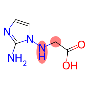 2-[(2-aminoimidazol-1-yl)amino]acetic acid