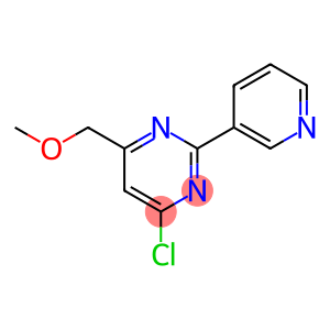 PyriMidine, 4-chloro-6-(MethoxyMethyl)-2-(3-pyridinyl)-