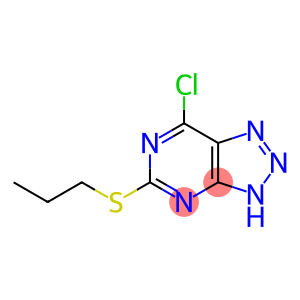 7-Chloro-5-propylsulfanyl-1H-[1,2,3]triazolo[4,5-d]pyrimidine
