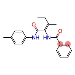 Benzamide, N-[2-methyl-1-[[(4-methylphenyl)amino]carbonyl]-1-butenyl]- (9CI)