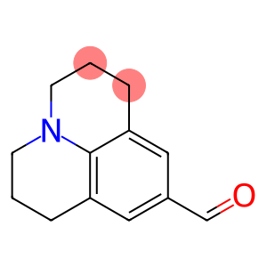 2,3,6,7-tetrahydro-1H,5H-pyrido[3,2,1-ij]quinoline-9-carbaldehyde