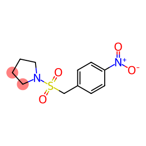 N-[(4-nitrophenyl)-methyl sulfonyl]pyrrolidine