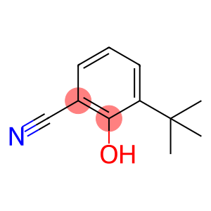 2-hydroxy-3-tert-butyl benzonitrile
