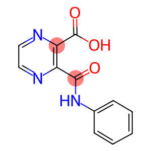 3-(anilinocarbonyl)-2-pyrazinecarboxylic acid