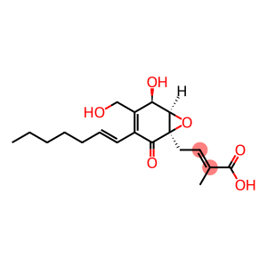 2-Butenoic acid, 4-[(1R,5R,6R)-3-(1E)-1-hepten-1-yl-5-hydroxy-4-(hydroxymethyl)-2-oxo-7-oxabicyclo[4.1.0]hept-3-en-1-yl]-2-methyl-, (2E)-