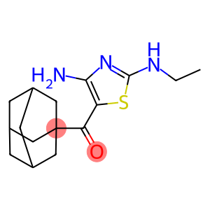 Methanone, [4-amino-2-(ethylamino)-5-thiazolyl]tricyclo[3.3.1.13,7]dec-1-yl-