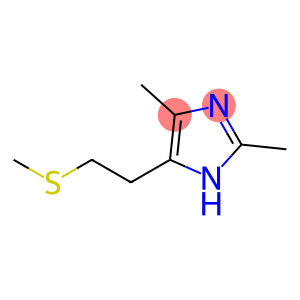 1H-Imidazole,  2,4-dimethyl-5-[2-(methylthio)ethyl]-