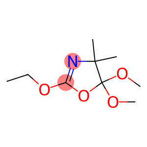 Oxazole, 2-ethoxy-4,5-dihydro-5,5-dimethoxy-4,4-dimethyl- (9CI)