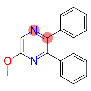 5,6-diphenylpyrazin-2-yl methyl ether