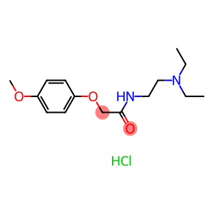 N-[2-(diethylamino)ethyl]-2-(4-methoxyphenoxy)acetamide monohydrochloride