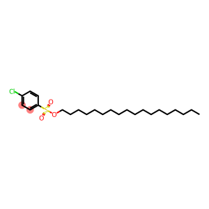 Benzenesulfonic acid, 4-chloro-, octadecyl ester