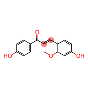 (E)-3-(4-Hydroxy-2-methoxyphenyl)-1-(4-hydroxyphenyl)-2-propen-1-one