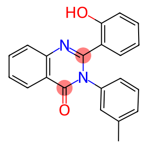 2-(2-hydroxyphenyl)-3-(3-methylphenyl)-4(3H)-quinazolinone