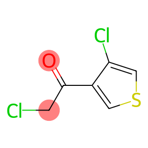 Ethanone, 2-chloro-1-(4-chloro-3-thienyl)- (9CI)