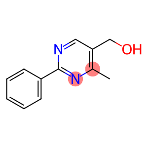 (4-Methyl-2-phenylpyrimidin-5-yl)methanol, 5-(Hydroxymethyl)-4-methyl-2-phenyl-1,3-diazine