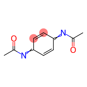 Acetamide,  N,N-2,5-cyclohexadiene-1,4-diylidenebis-  (9CI)