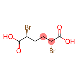 Hexanedioic acid, 2,5-dibromo-, (R*,S*)- (9CI)