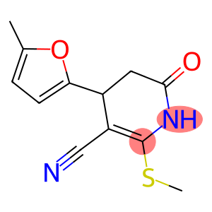 4-(5-methyl-2-furyl)-2-(methylsulfanyl)-6-oxo-1,4,5,6-tetrahydro-3-pyridinecarbonitrile