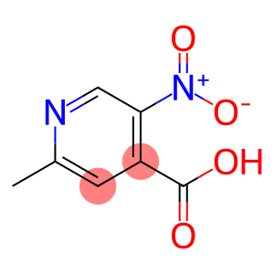 2-甲基-5-硝基吡啶-4-羧酸