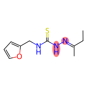 2-butanone N-(2-furylmethyl)thiosemicarbazone