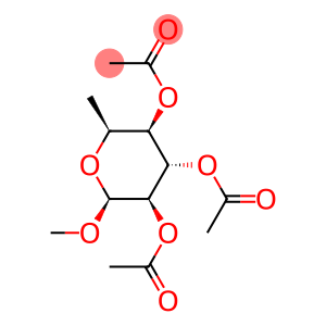 Methyl 2-O,3-O,4-O-triacetyl-6-deoxy-β-L-idopyranoside
