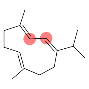 (1E,3E,7E)-1,7-Dimethyl-4-isopropyl-1,3,7-cyclodecatriene