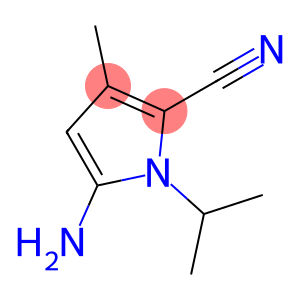 1H-Pyrrole-2-carbonitrile,5-amino-3-methyl-1-(1-methylethyl)-(9CI)