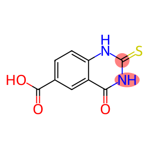 1,2,3,4-tetrahydro-4-oxo-2-thioxoquinazoline-6-carboxylic acid