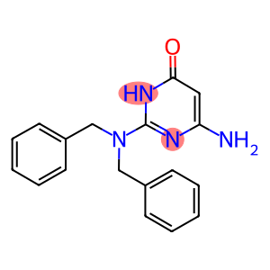 6-amino-2-(dibenzylamino)-4(3H)-pyrimidinone
