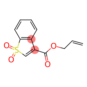 prop-2-en-1-yl 1,1-dioxo-1lambda6-benzothiophene-3-carboxylate