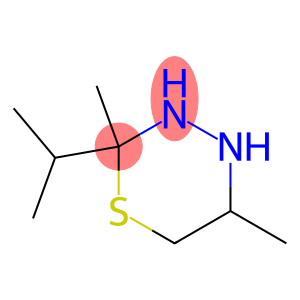 2H-1,3,4-Thiadiazine,tetrahydro-2,5-dimethyl-2-(1-methylethyl)-(9CI)