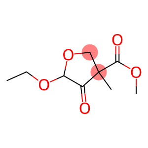 3-Furancarboxylicacid,5-ethoxytetrahydro-3-methyl-4-oxo-,methylester(9CI)