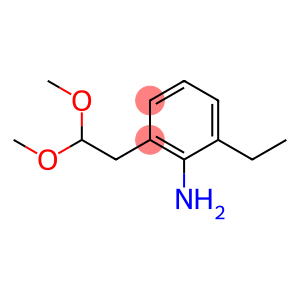 Benzenamine, 2-(2,2-dimethoxyethyl)-6-ethyl- (9CI)