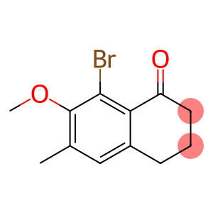 8-bromo-7-methoxy-6-methyl-3,4-dihydronaphthalen-1(2H)-one