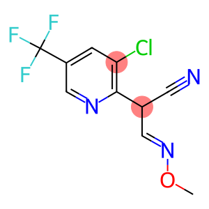 2-[3-CHLORO-5-(TRIFLUOROMETHYL)-2-PYRIDINYL]-3-(METHOXYIMINO)PROPANENITRILE
