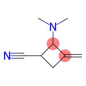 Cyclobutanecarbonitrile, 2-(dimethylamino)-3-methylene- (9CI)