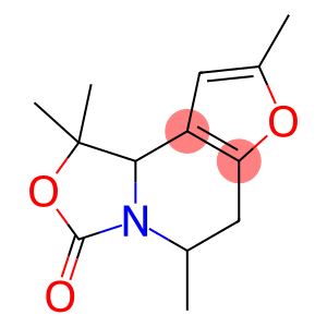 3H-Furo[3,2-c]oxazolo[3,4-a]pyridin-3-one,  1,5,6,9b-tetrahydro-1,1,5,8-tetramethyl-