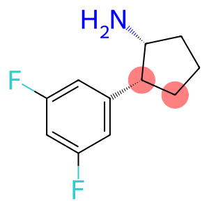 Cyclopentanamine, 2-(3,5-difluorophenyl)-, (1R,2R)-rel- (9CI)