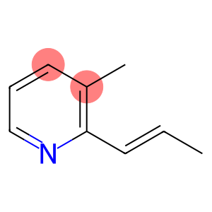 Pyridine, 3-methyl-2-(1E)-1-propen-1-yl-