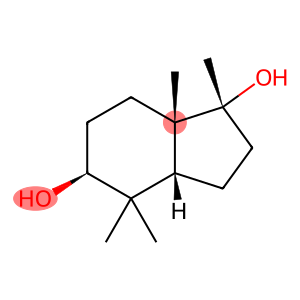 1H-Indene-1,5-diol, octahydro-1,4,4,7a-tetramethyl-, (1R,3aR,5S,7aS)-rel- (9CI)