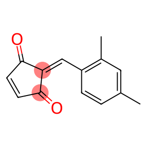 4-Cyclopentene-1,3-dione, 2-[(2,4-dimethylphenyl)methylene]- (9CI)