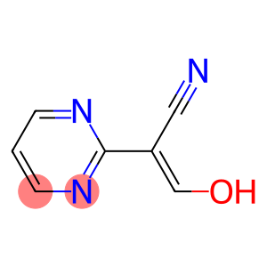 2-Pyrimidineacetonitrile, alpha-(hydroxymethylene)- (9CI)