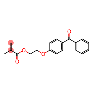 4-羟乙烯基氧基二苯甲酮甲基丙烯酸酯