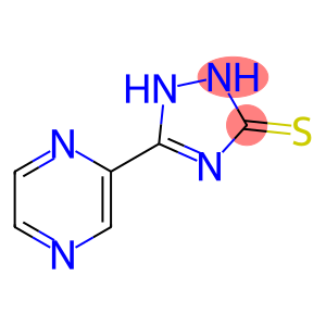 5-(Pyrazin-2-yl)-1H-1,2,4-triazole-3-thiol